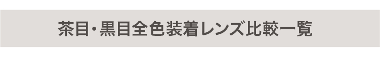 茶目・黒目全色装着レンズ比較